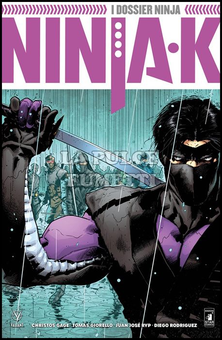 VALIANT #   100 - NINJA-K 1: I DOSSIER NINJA